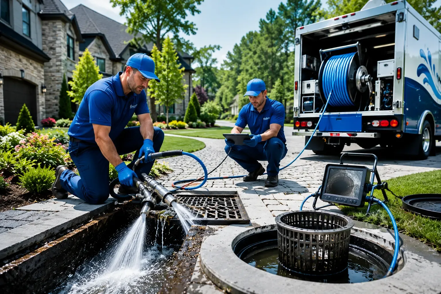Local outdoor drain cleaning professionals in Birnamwood, WI