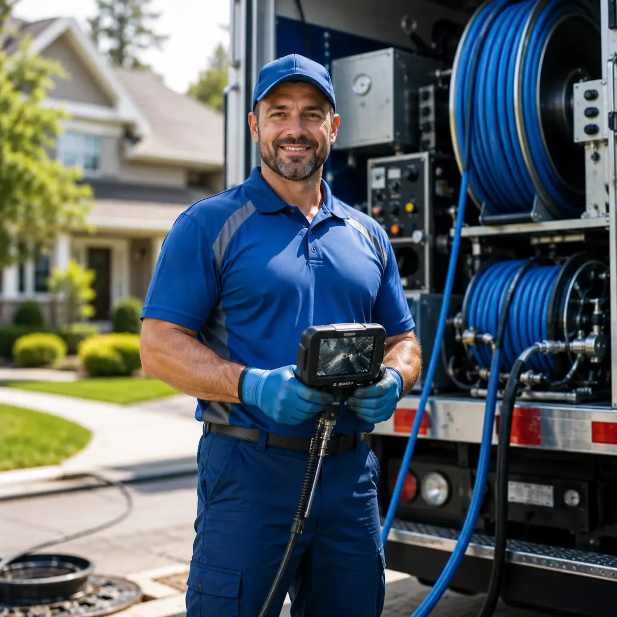 Local outdoor drain cleaning specialists in Birnamwood, WI